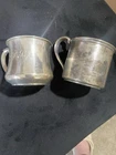 Sterling Silver Mixed Lot Gorham Small Handle Cups 117g Scrap Silver Or Use