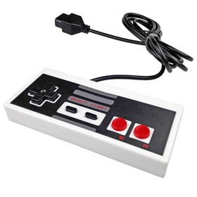 8-Bit Retro Controller 2-Pack, Compatible with Nintendo NES & Famicom FC