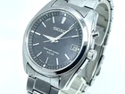 SEIKO Radio Wave Control Solar Men's Watch Black Dial 7B24-0AN0 Stainless Steel