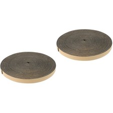 2 Rolls Self-adhesive Sound-proofing Tape Insulation Seal Soundproof