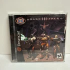 Quake III Arena (Sega Dreamcast, 2000). CIB. Complete W/manual. Good Condition.