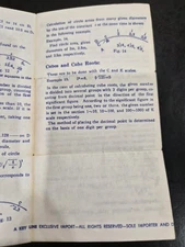 "EMR Computer" Concise Vintage Circular Slide Rule with Pouch & Instructions