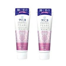 Lion Clinica Enamel Pearl White Floral Mint Toothpaste 130g, Pack of 2