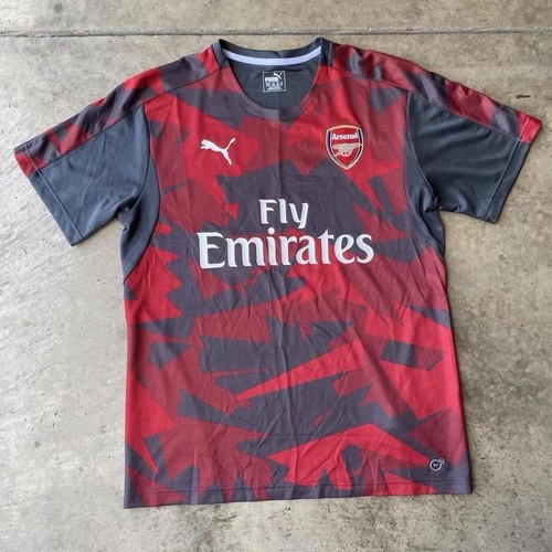 Arsenal FC jersey English premier league training prematch Puma Dry cell XL