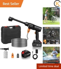 Cordless Power Washer, 900 PSI Cordless Pressure Washer, Portable Power Washe...