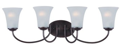 Maxim Lighting Logan 4-Light Bath Vanity Light - 120V - Oil Rubbed Bronze