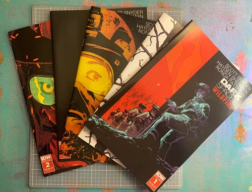 Dark Spaces: Wildfire #1-5 Complete IDW Comics 2022 Scott Snyder Hayden Sherman