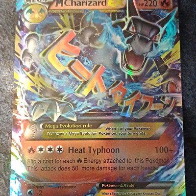 Pokémon TCG M Charizard EX Mega Full Art Holo EX EN Standard 220KP
