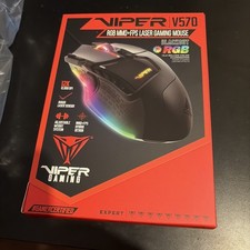814914023891 Patriot Memory Viper V570 RGB mouse Right-hand USB Type-A Laser 120