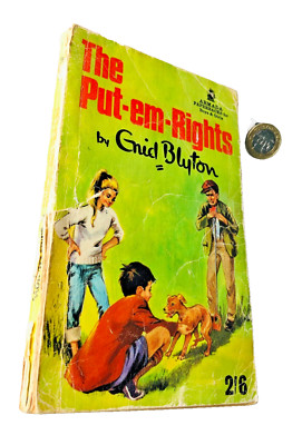 Book The Put-Em-Rights Enid Blyton Vintage ra