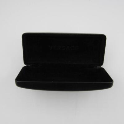Versace Black Eyeglass Case Versace Black Eyewear Case - Authentic Designer Accessory | eBay main image 2