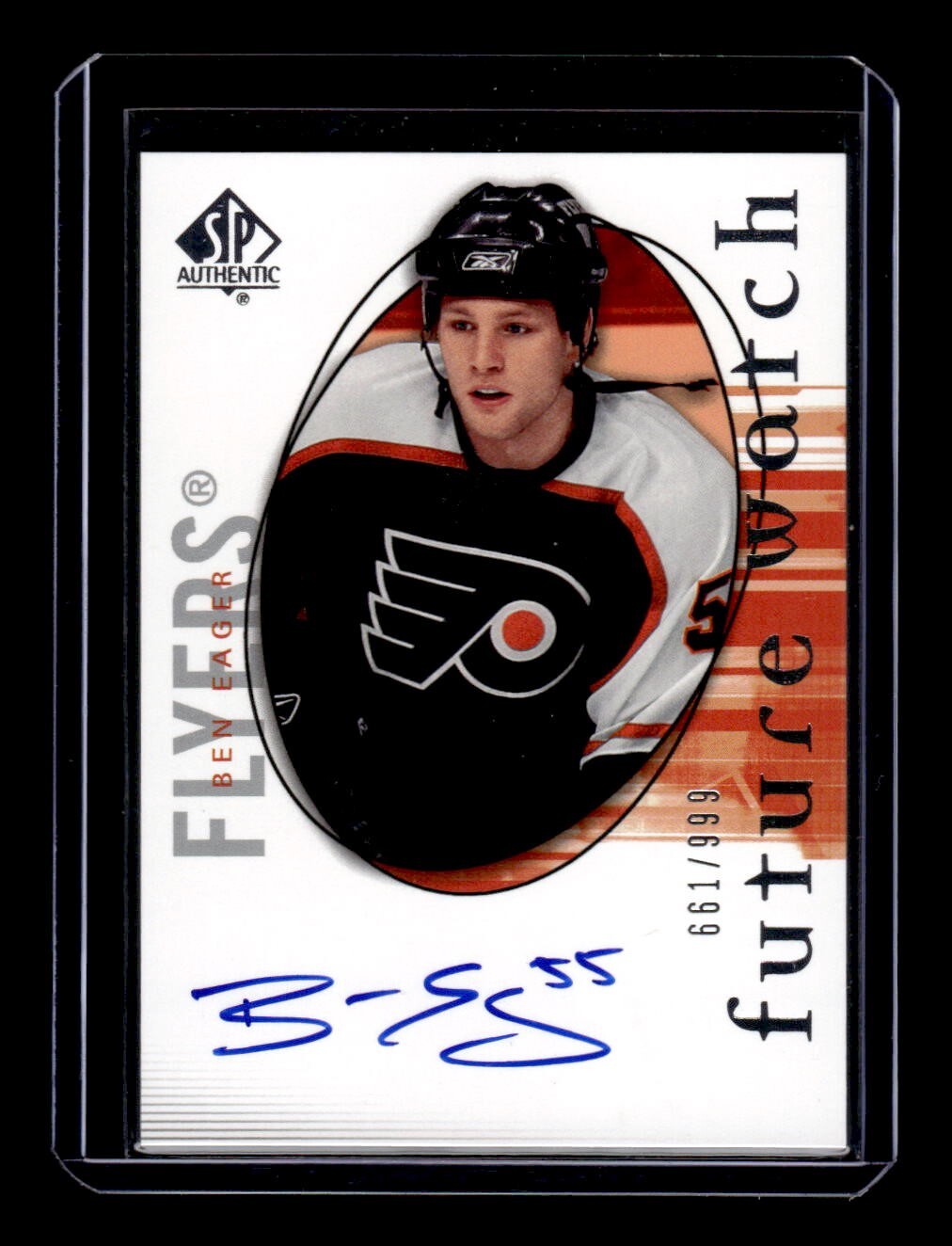 2005-06 SP Authentic Future Watch #215 Ben Eager Autograph RC 661/999 *14992