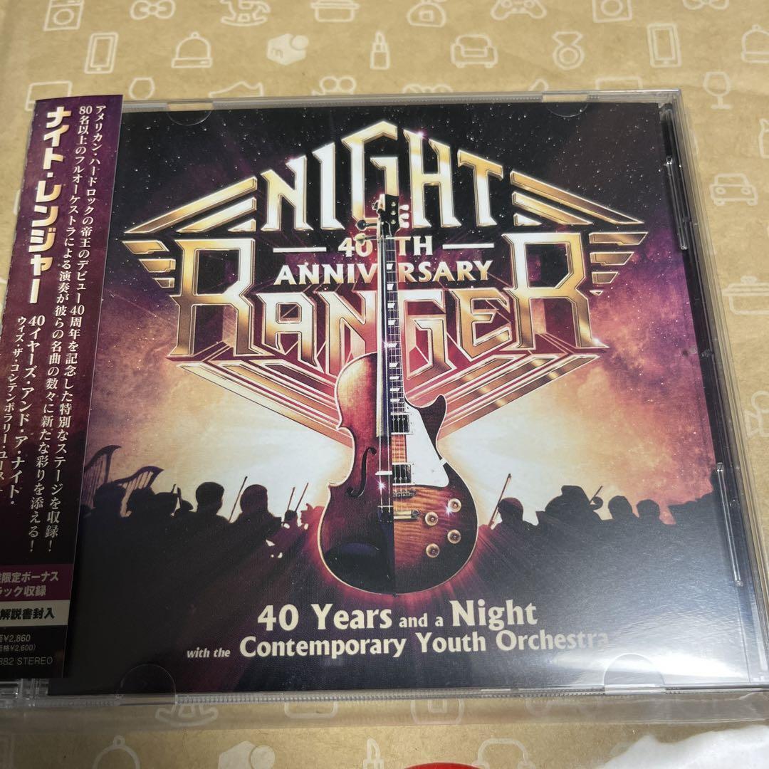 NIGHT RANGER 40 YEARS AND A NIGHT Bonus Track CD GQCS-91382 JAPAN NIGHT RANGER 40 YEARS AND A NIGHT Bonus Track CD GQCS-91382 JAPAN