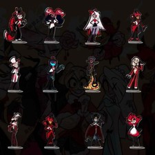 10 cm Hazbin Hotel AD Adam Husk Vox personaggio acrilico stand figure collezione