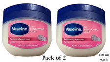 2 X Vaseline Baby Protecting Petroleum Jelly Blueseal 450ml each