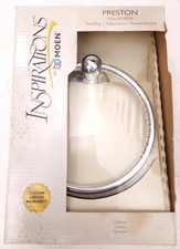 Moen Preston Bathroom Towel Ring Chrome DN8486CH 