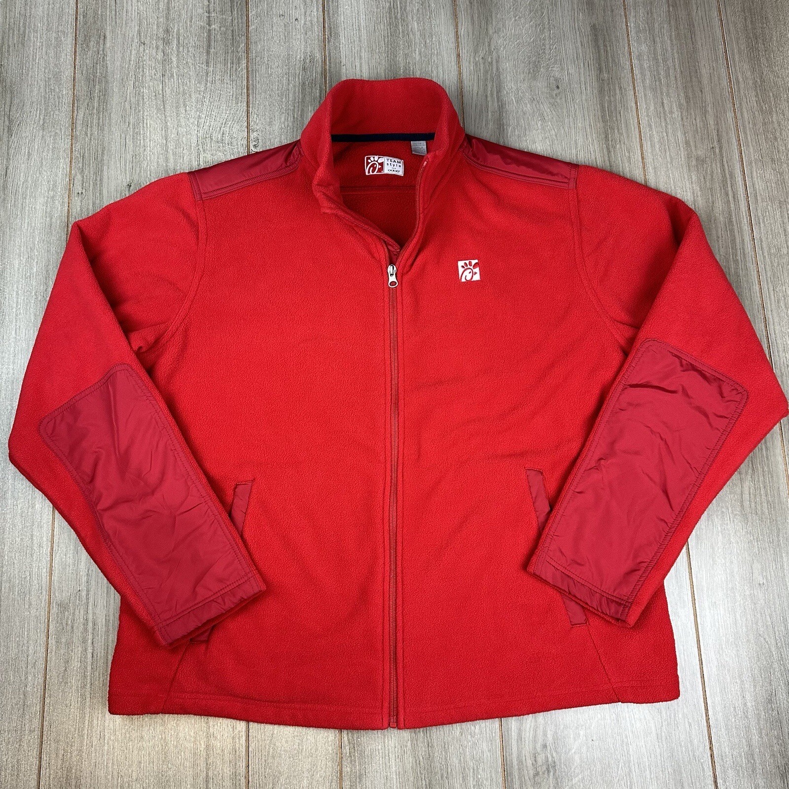 ChickFilA Employee Uniform Fleece Jacket XL Team st… Gem