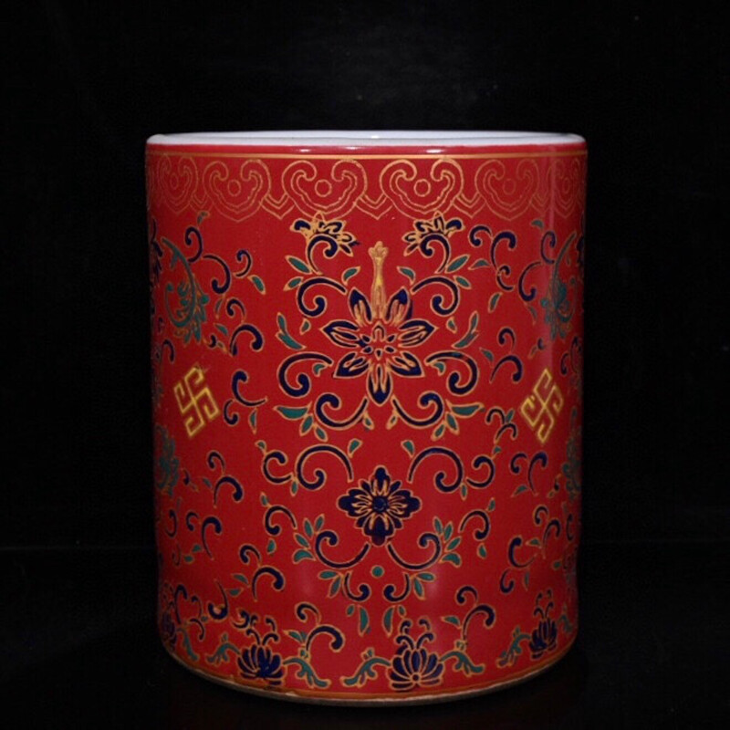 李朝　朝鮮美術　時代物青磁　古美術骨董品　酒器?花入　H29.5cm 英】A32 時代 李朝白磁染付壺 中国美術 朝鮮 韓国 高麗 李朝 壷