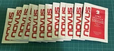 12 packs Novus Polish No 2 Fine Scratch Remover Cleaner Sample size