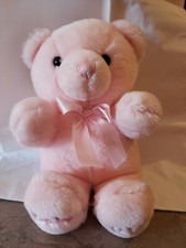 Aurora Baby Pink Teddy Bear Baby Girl First Plush Stuffed animal