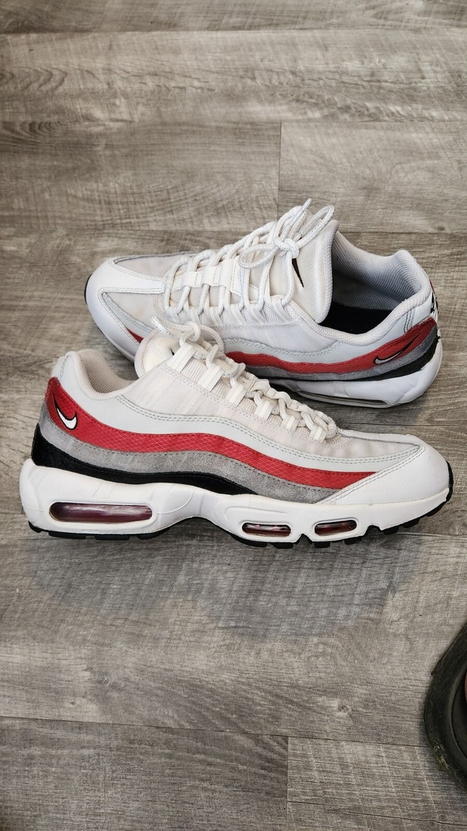 nike air max 95 white team red