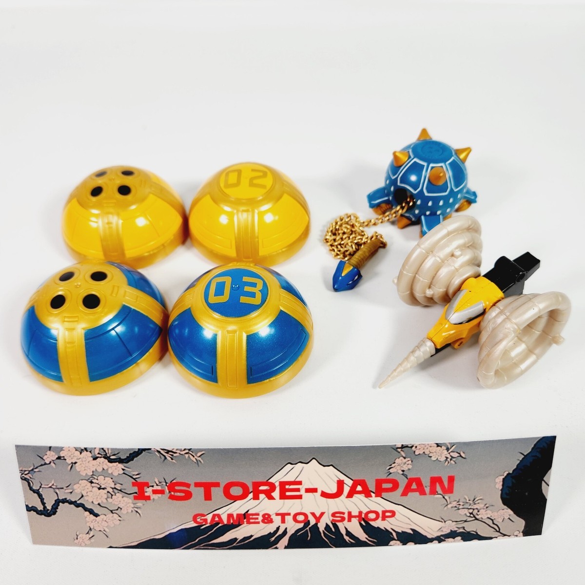 Power Rangers NINJA STORM Hurricaneger Karakuri Ball set 02
