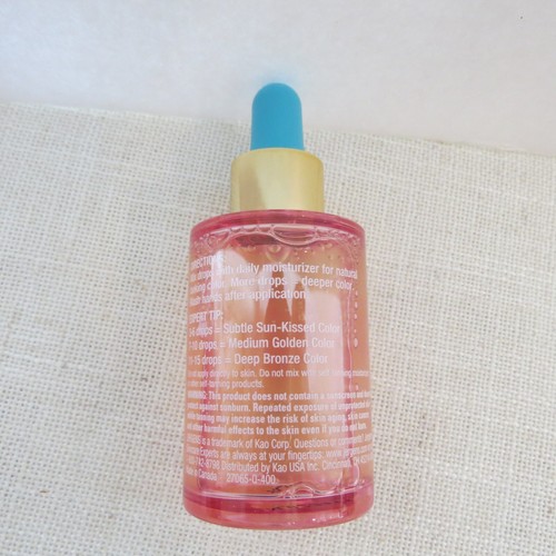 NEW SOL By JERGENS Deeper by the Drop Sunless Tanning Serum, Face + Body 1 oz - Picture 8 of 9