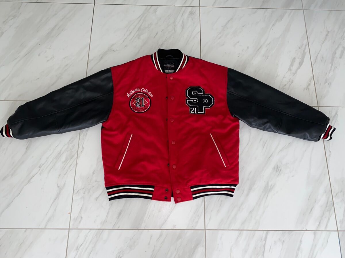 Vintage Southpole Varsity Jacket L RN82628 Authentic Collection