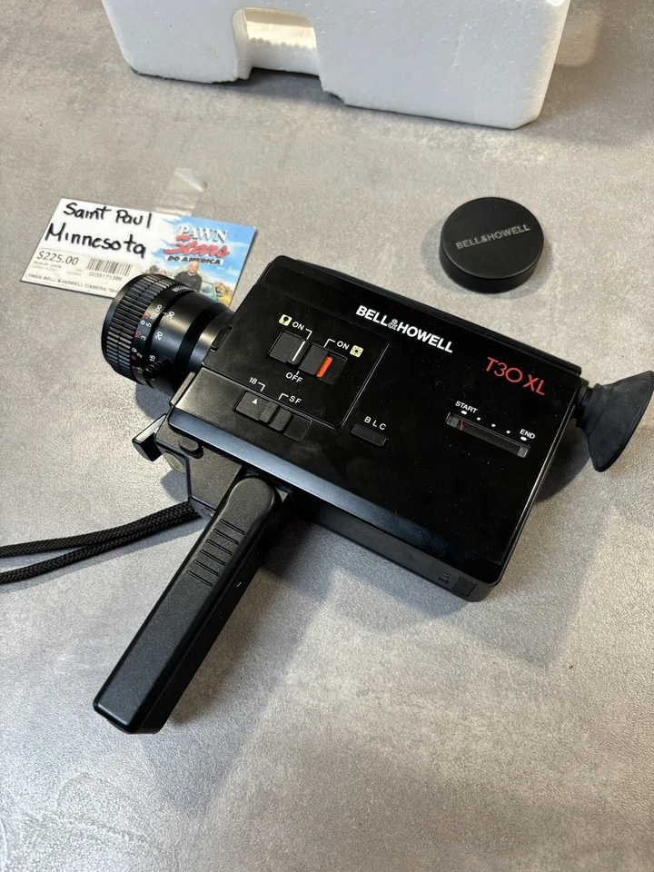 MINT Boxed New Old Stock Bell & Howell T30 XL Super 8 - Rar! - Bild 3 von 4