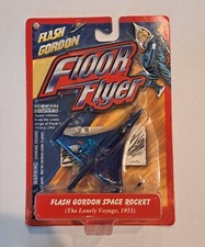 Flash Gordon 2005 Floor Flyer Die Cast Metal Space Rocket Lonely Voyage NEW
