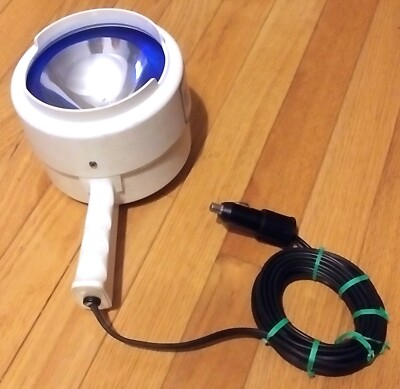 RARE - BRINKMANN Q-BEAM BLUE MAX 200,000 CP EMERGENCY LIGHT