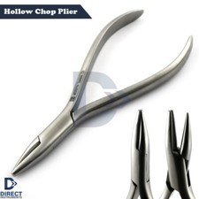 Dental Hollow Chop Plier Concave 14cm Orthodontic Contouring Wire Forming Pliers