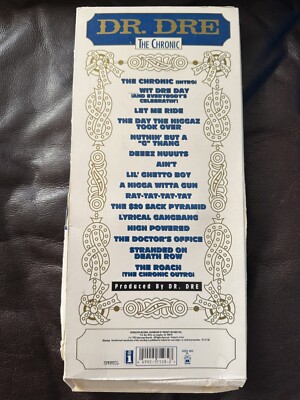 OG FIRST WEEK PRINT 1992 💨 Dr. Dre “The Chronic” Long Box Death