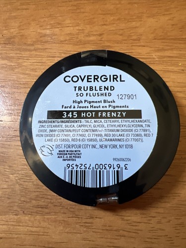 COVERGIRL Trueblend so Flushed High Pigment Blush & Bronzer, #345 Hot & Frenzy. - 第 2/2 張圖片