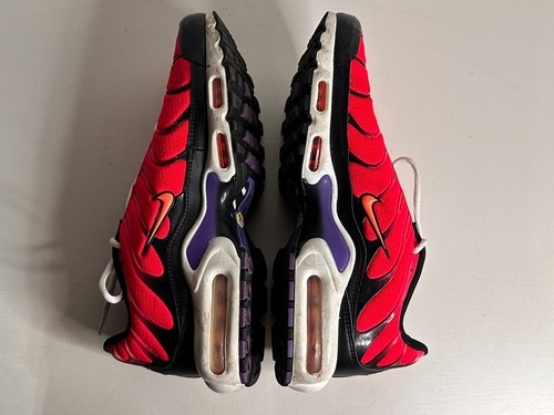 Nike Air Max Plus TN Siren Red Tuned Air (DJ5138-600) Sneakers Men Size 10 - Picture 7 of 9
