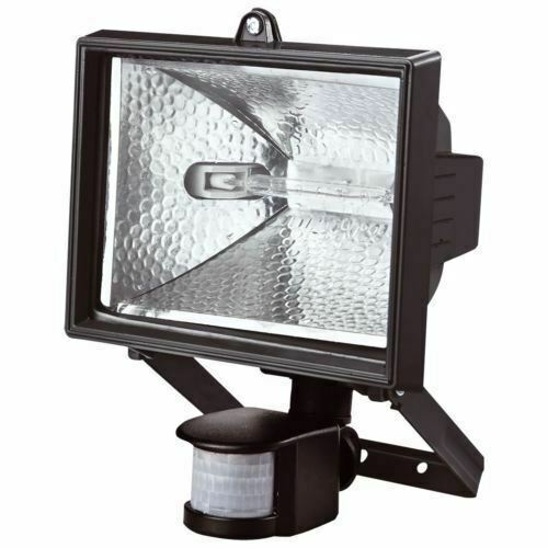500w Halogen Floodlight Security Flood Light PIR Motion Sensor 12mtr