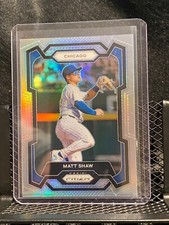 Matt Shaw 2024 Prizm Silver Prizm - Cubs