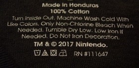 VINTAGE STYLE ORIGINAL SUPER MARIO BROS NES BOX Nintendo T-Shirt SMALL NEW