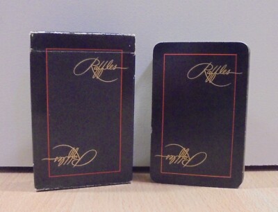 RAFFLES SPECIAL VIRGINIA CIGARETTES ADVERTISIGN PLAYING CARDS DECK