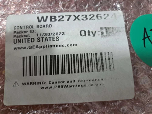 GE WB27X32624 Control Board NEW IN BOX AI3