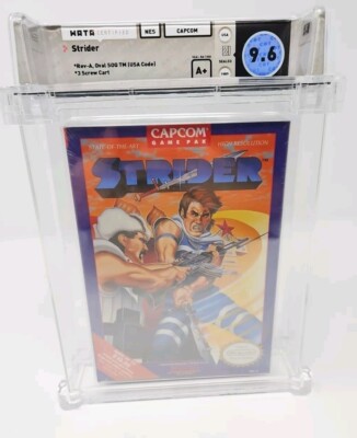 Strider Nes Nintendo WATA 9.6 A+ - VS1