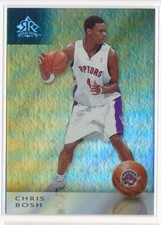 2006-2007 Reflections Gold Toronto Raptors Basketball Card #92 Chris Bosh /299