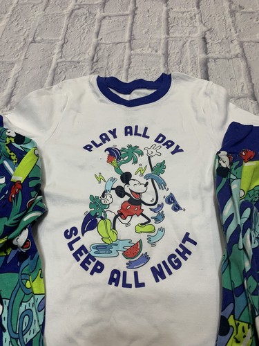 Pajamas Lot Disney Princess Mickey Kids 10 - Picture 3 of 4