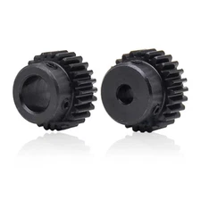 1M Mod Spur Gear Pinion Gears 10T-35T Bore 4-17mm Metal Spur Transmission Motor