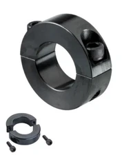  1" Bore Double Split Shaft Locking Collar Black Oxide Finish