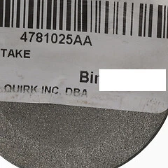 Dodge Jeep Chrysler 2001-2011 válvula de admisión estándar fabricante de equipos originales nuevo Mopar 4781025Aaa Foto 2 de 4