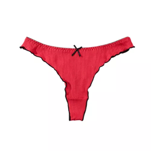 5 Pack Sexy Womens Cotton Knickers G-string Thongs Panties Underwear Lingeries - Picture 10 of 16