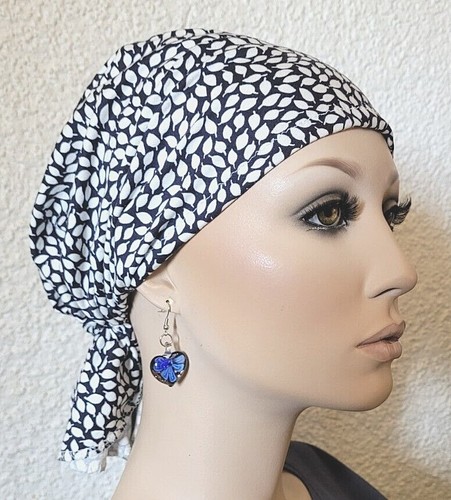 Bequeme Chemo MÜTZE KOPFTUCH STRETCH BANDANA ohne Binden Tuch CHEMOMÜTZE Linda - Bild 99 von 123