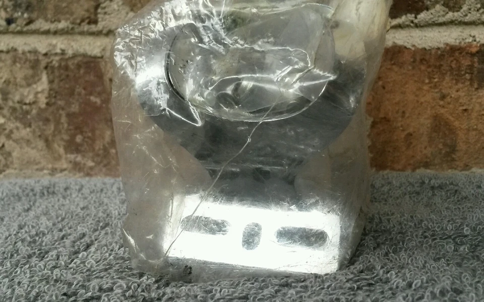 NOS Christophe Cromado Aço S Toe Clip Vintage Clássico Road Touring Pequeno - Imagem 3 de 4