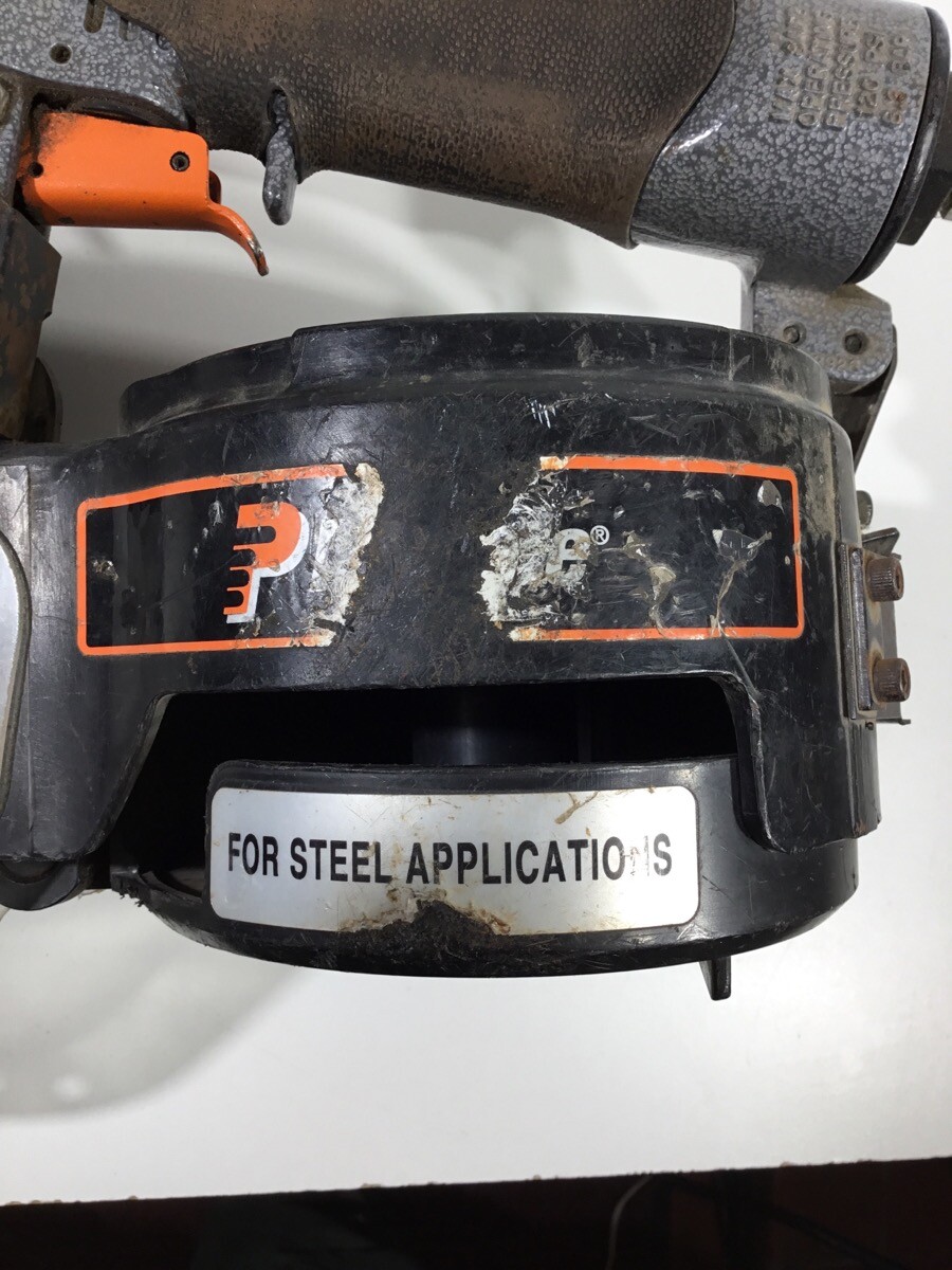 COIL NAILER TOOLS AIR PASLODE 4250 65 CP STL N A B ORNG GRY 10 DEG